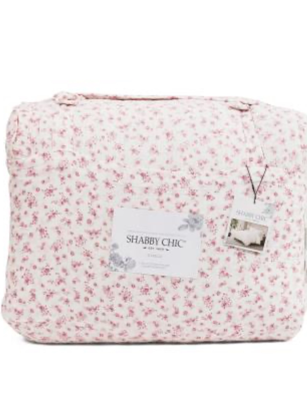 Shabby Chic Floral Gauze Cotton Comforter Set